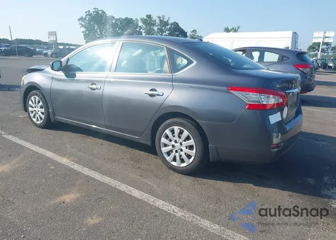 2014 Nissan Sentra Sv из США, поврежденный, VIN 3N1AB7AP0EY293949